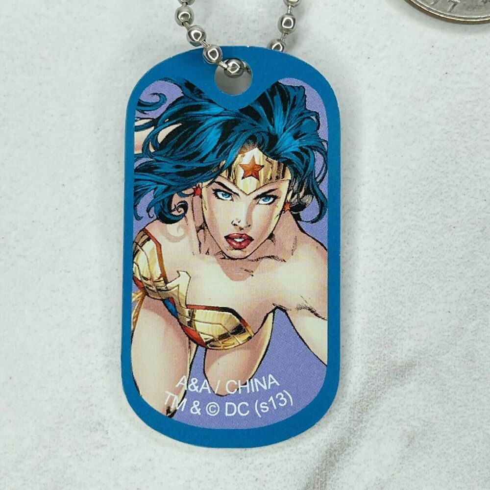 Wonder Woman Ball Chain Keychain Keyring - Picture 2 of 6